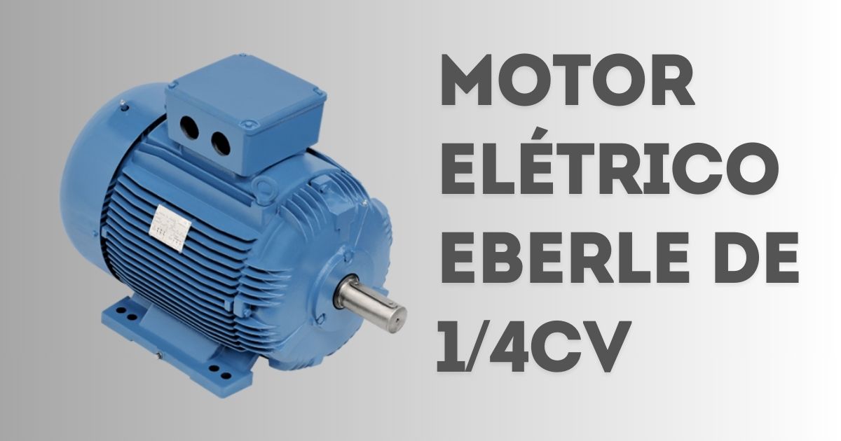 Motor Elétrico Eberle 1/4 CV: A Solução Eficiente para Diversas Aplicações